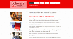 Desktop Screenshot of elna-schwarz.de