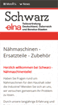 Mobile Screenshot of elna-schwarz.de